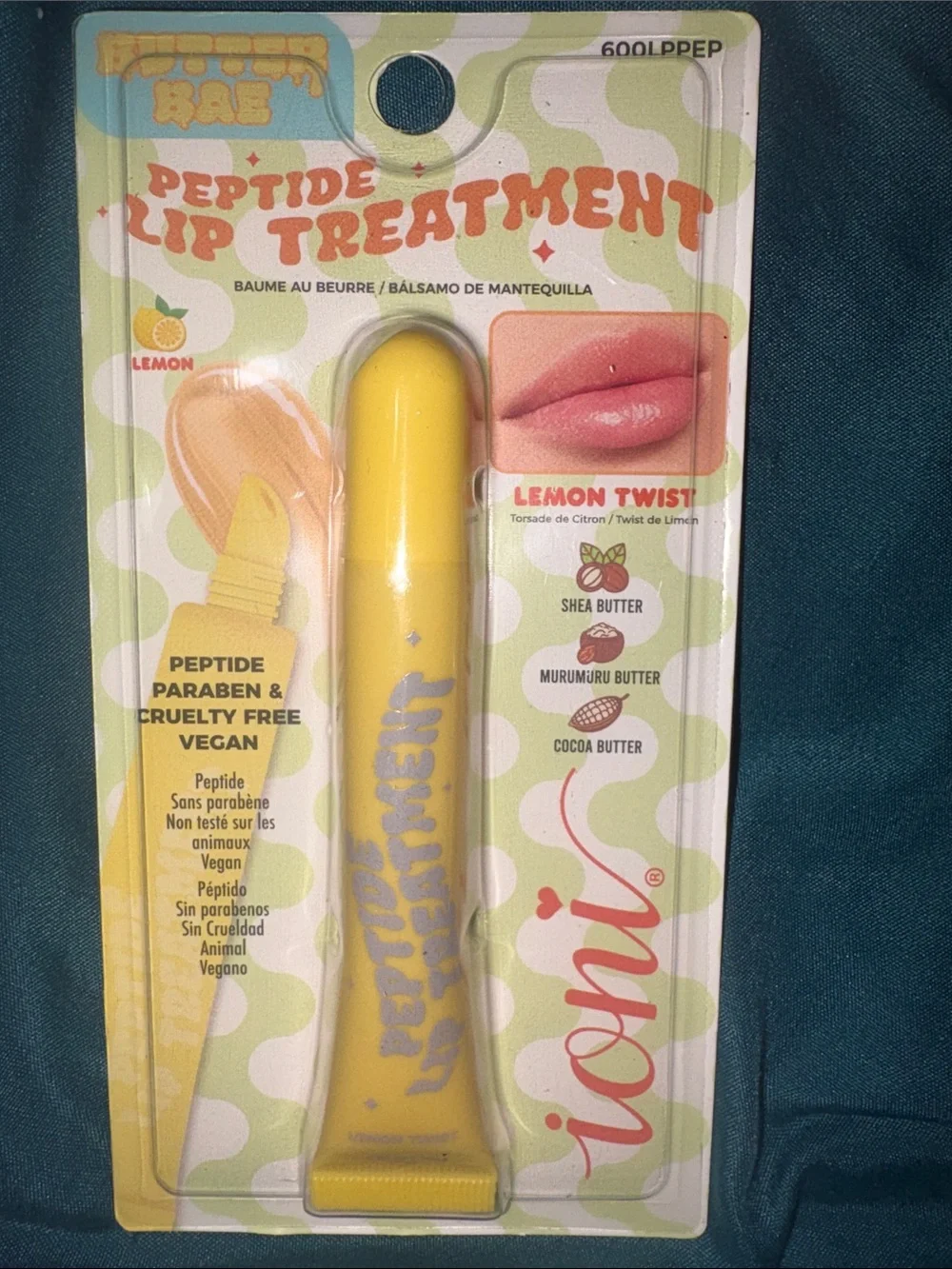 Ioni Lip Treatment Balm - Peptide - Lemon Twist & Maracuja - Sweet Candy